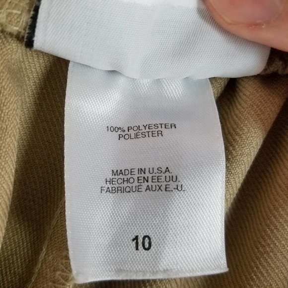 Alfred Dunner Tan Grandma Coastal Straight Leg Pants - Picture 9 of 10